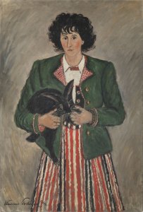 ŽENA S KRÁLÍČKEM