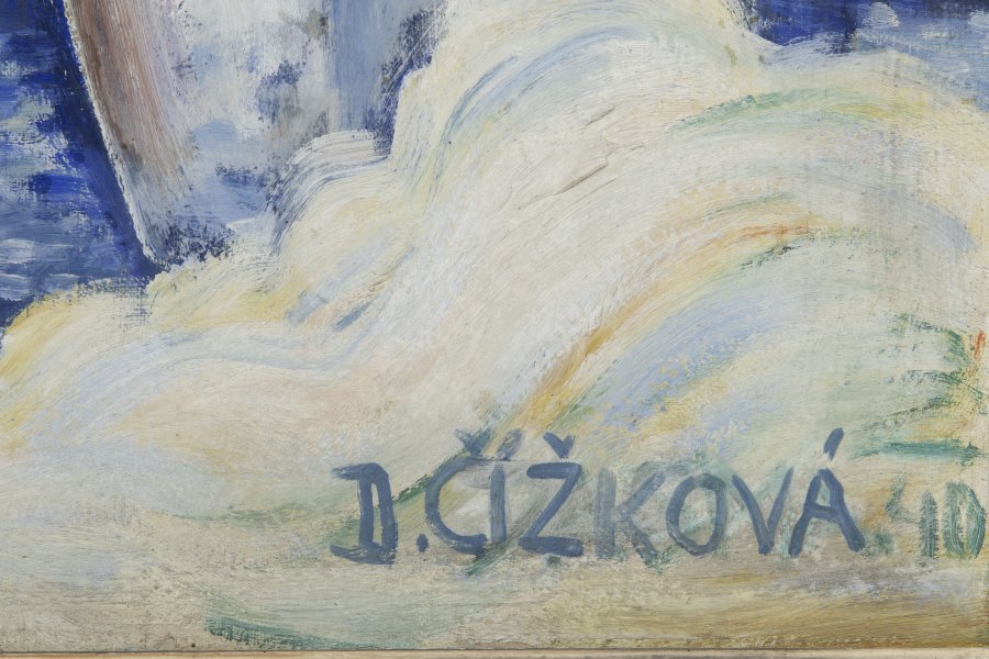 WINDOW DISPLAY OF A FLOWER SHOP