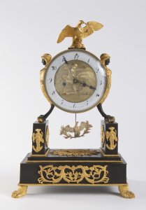 EMPIRE STYLE TABLE CLOCK