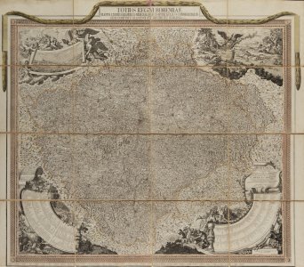 A LARGE MAP OF BOHEMIA