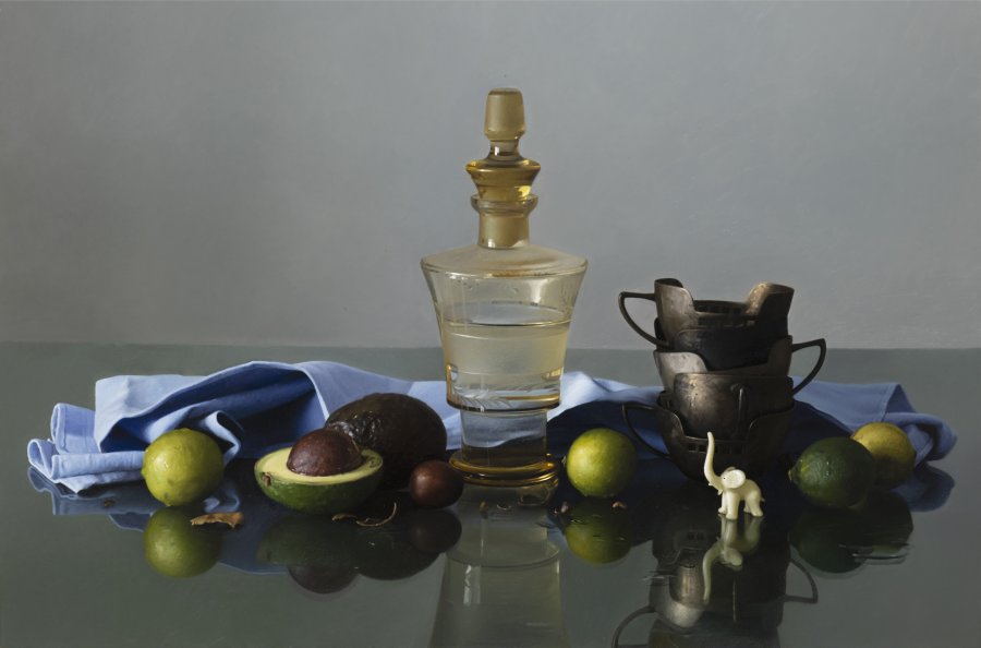 STILL LIFE WITH LIMES II 