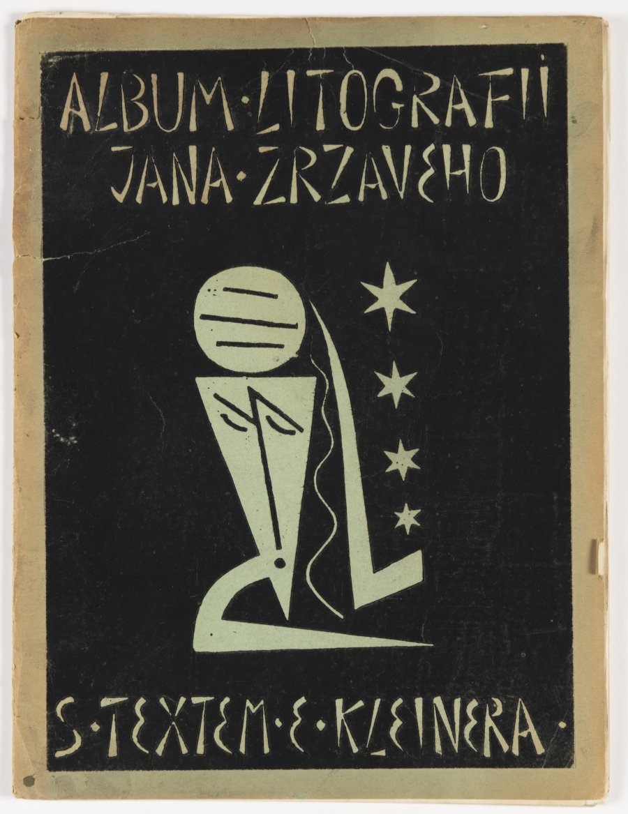 LITHOGRAPHIE-ALBUM VON JAN ZRZAV MIT TEXTEN VON EMIL KLEINER