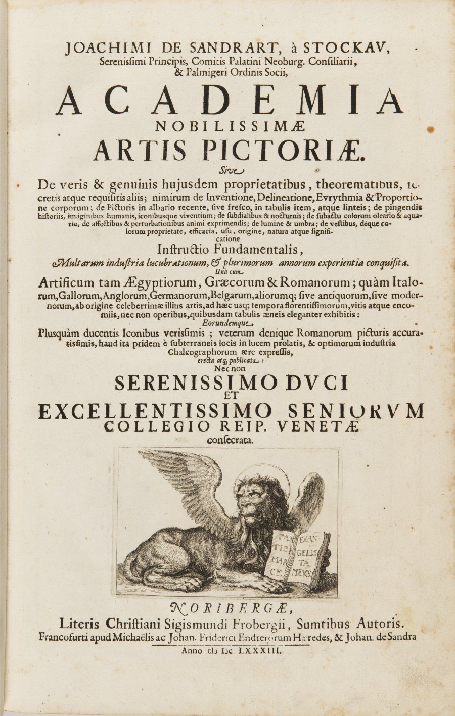 ACADEMIA NOBILISSIMAE ARTIS PICTORIAE