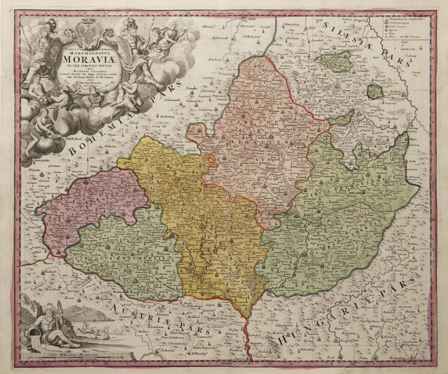 MAPS OF BOHEMIA AND MORAVIA