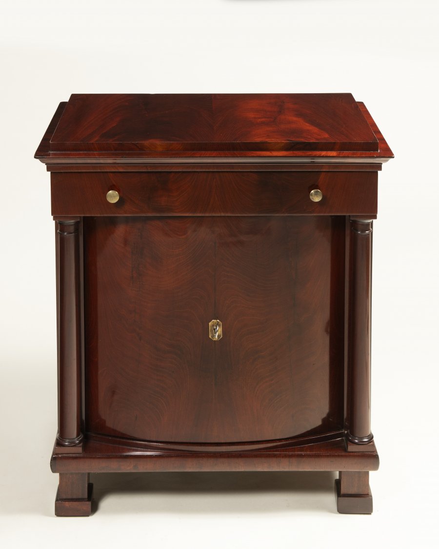 A BIEDERMEIER CHEST