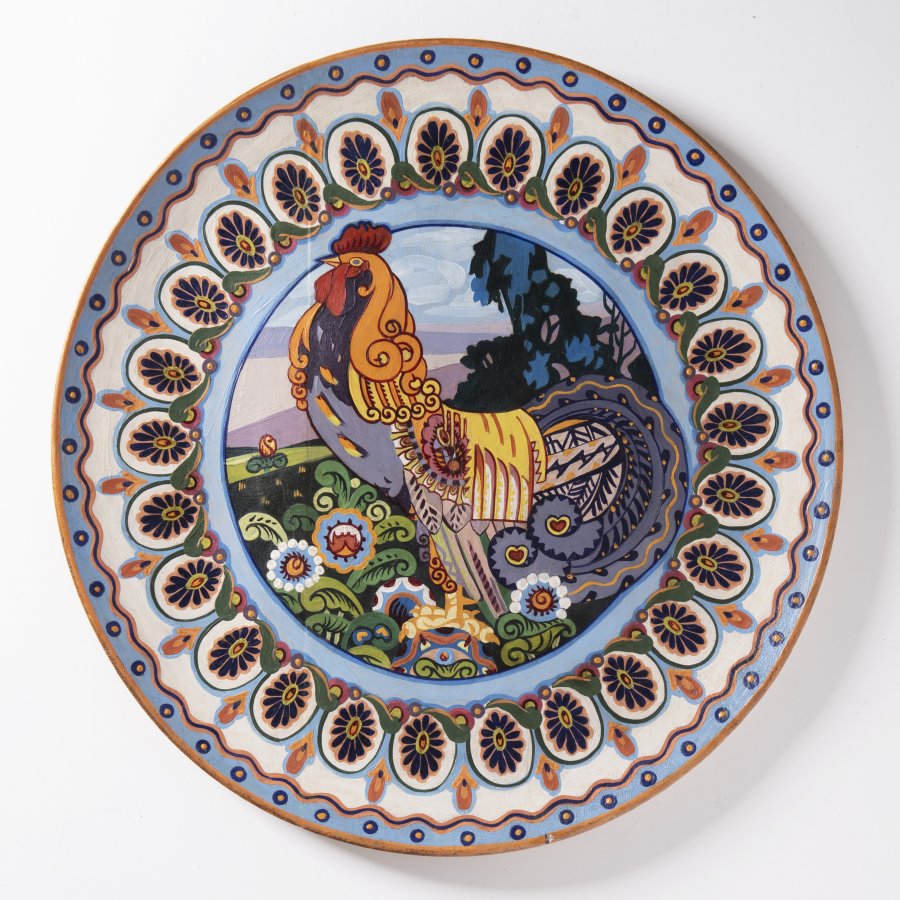 PAIRED DECORATIVE WALL PLATES