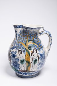 JUG WITH ADAM AND EVE