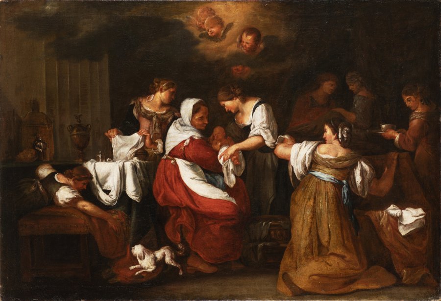 THE BIRTH OF THE VIRGIN