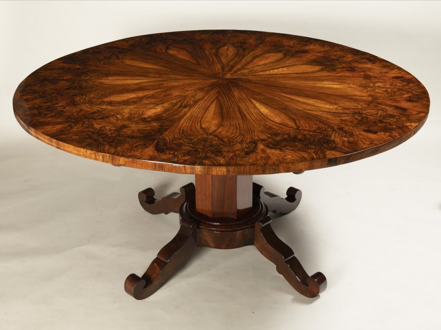 A BIEDERMEIER STYLE TABLE