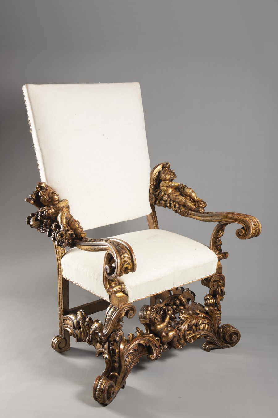 A VENETIAN BAROQUE ARMCHAIR