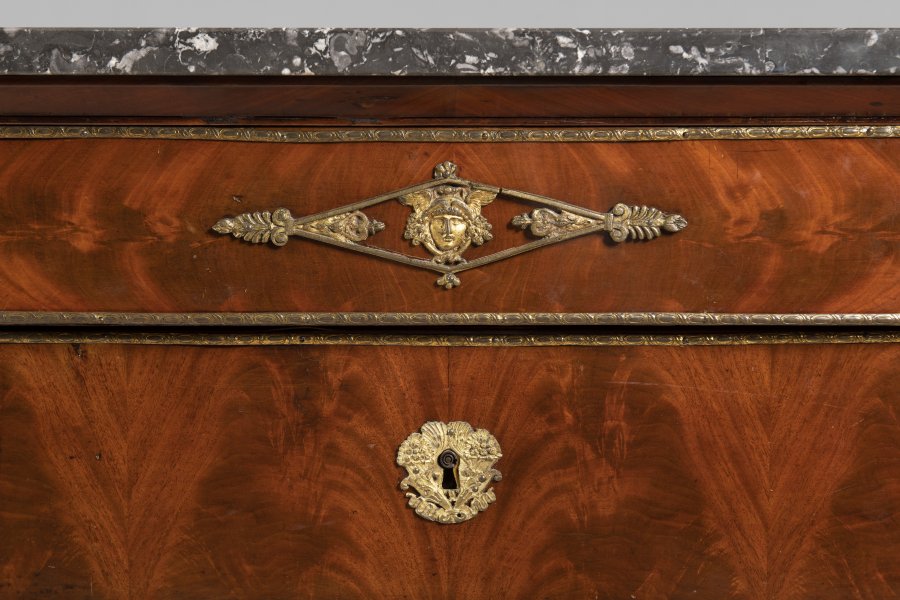 A FRENCH EMPIRE CHEST