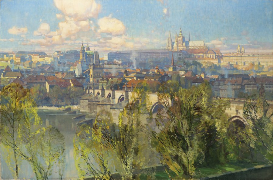 A VIEW OF PRAGUE