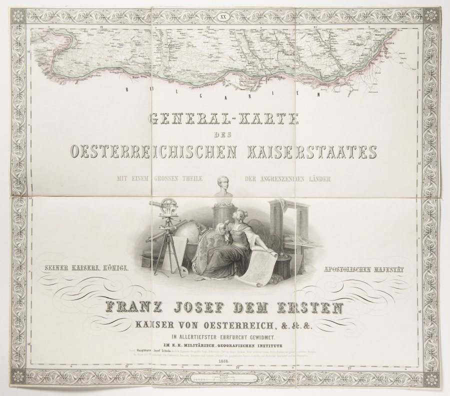 General-Karte des Oesterreichischen Kaiserstaates von dem Kaiserlich-Königlichen Militär-Geographischen Institut