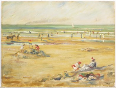 THE BEACH AT OSTENDE