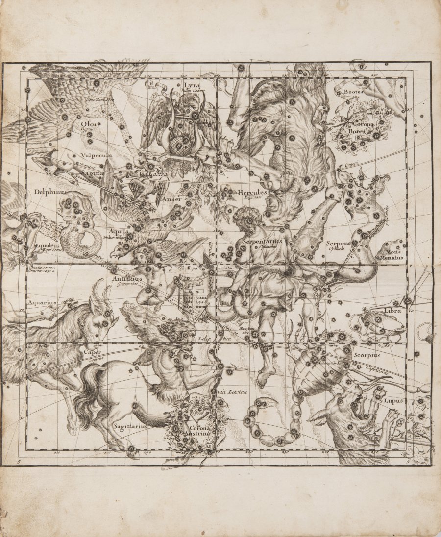 BAROKNÍ ASTRONOMICKÝ ATLAS