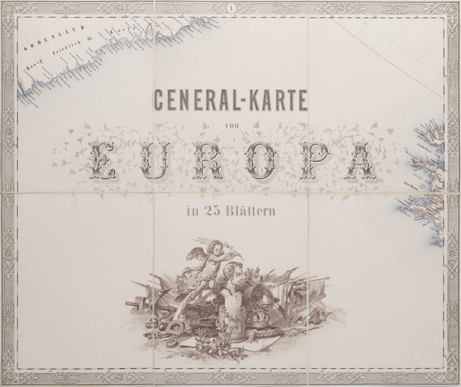 GENERAL-KARTE VON EUROPA