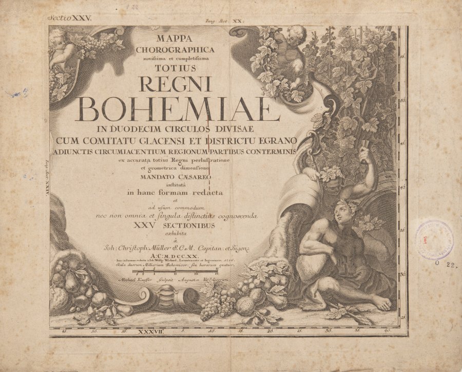 MÜLLER'S MAP OF BOHEMIA