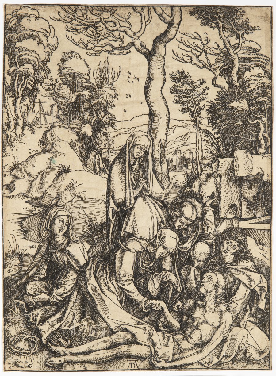 THREE PRINTS FROM A SERIES OF TWELVE ILLUSTRATIONS OF THE PASSION