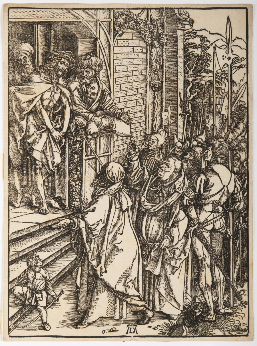 THREE PRINTS FROM A SERIES OF TWELVE ILLUSTRATIONS OF THE PASSION