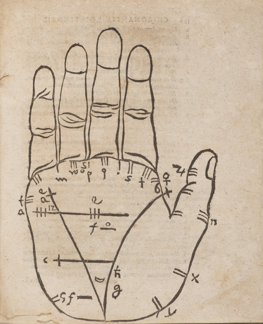 LUDICRUM CHIROMANTICUM - THESAURUS DES HANDLESENS