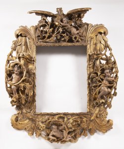 RICHLY DECORATED FRAME IN BAROQUE STYLE
