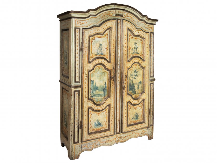 VENETIAN PAINTED WARDROBE