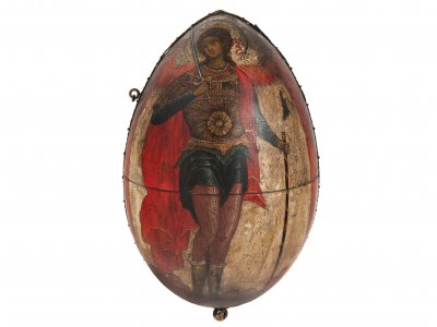 EASTER EGG WITH AND ARCHANGEL