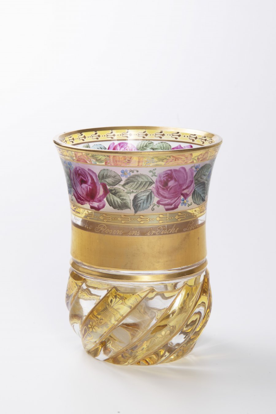 A BIEDERMEIER GLASS