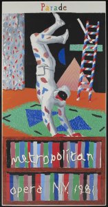 PLAKÁT PRO METROPOLITNÍ OPERU V NEW YORKU