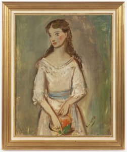 GIRL WITH A BASKET