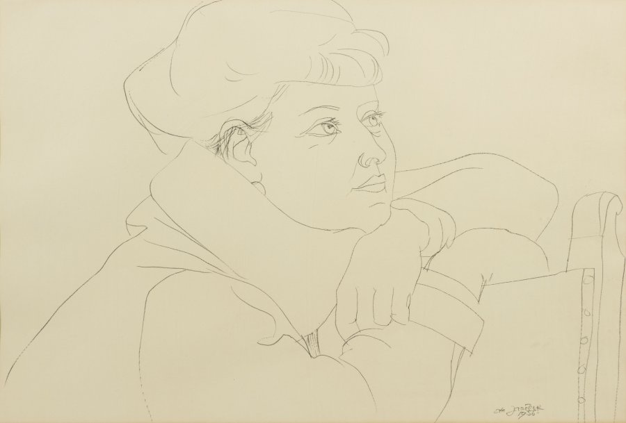 OPÍRAJÍCÍ SE ŽENA