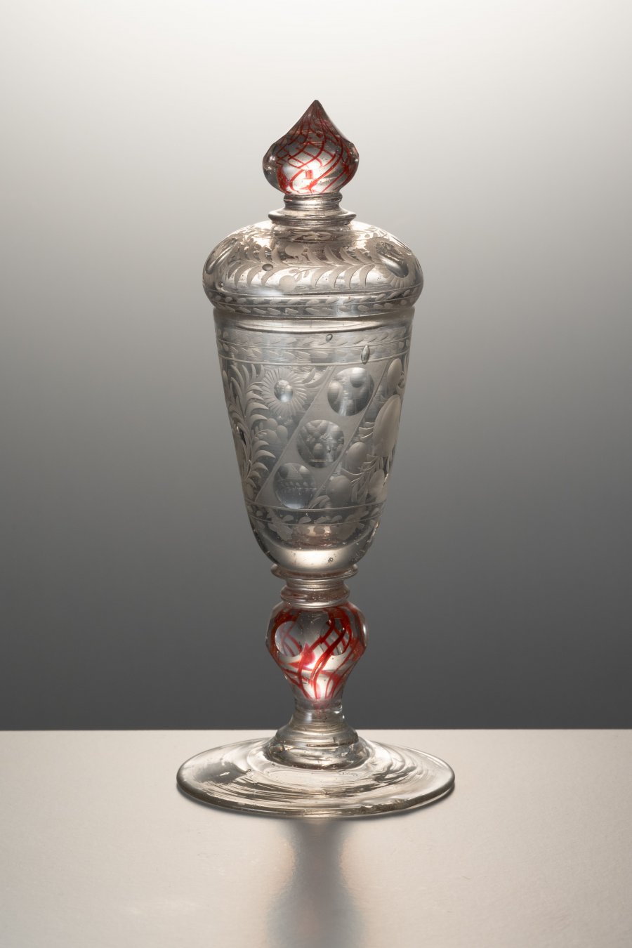 BAROQUE GOBLET WITH LID