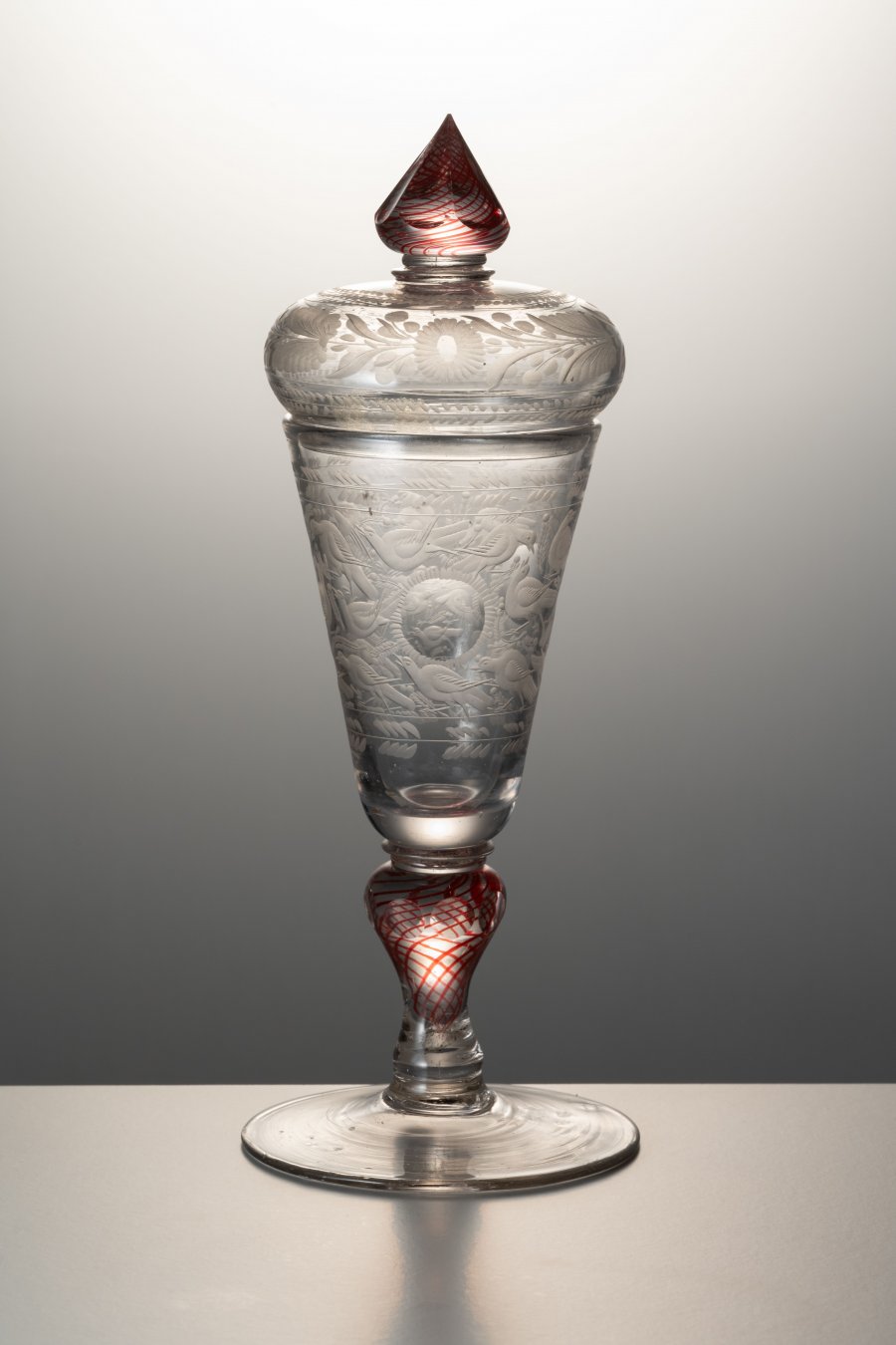 BAROQUE GOBLET WITH LID