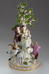 GROUP UNDER A TREE MEISSEN