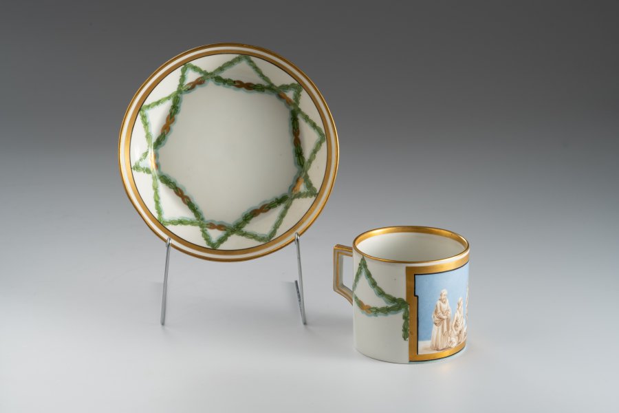 CUP AND SAUCER VIENNA