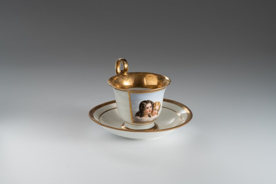 CUP WITH SAUCER MEISSEN