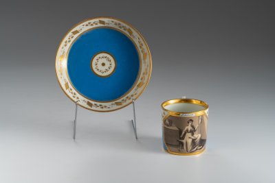 CUP AND SAUCER VIENNA