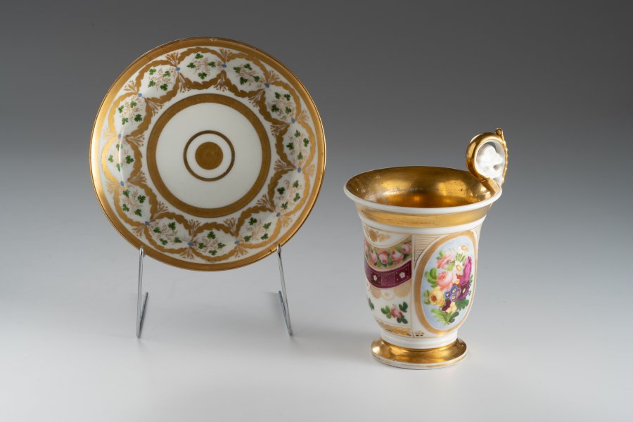 CUP WITH SAUCER SLAVKOV
