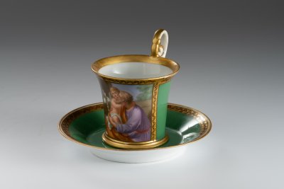CUP AND SAUCER VIENNA