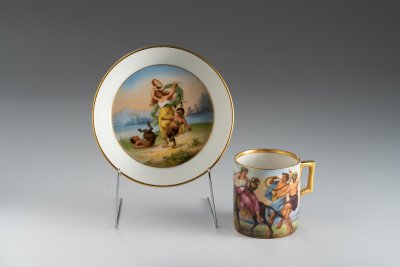 CUP WITH SAUCER KLÁŠTEREC