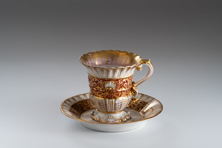 CUP WITH SAUCER SLAVKOV