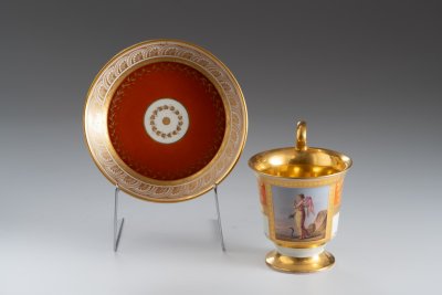 CUP AND SAUCER VIENNA