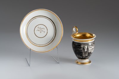 CUP AND SAUCER CHODOV