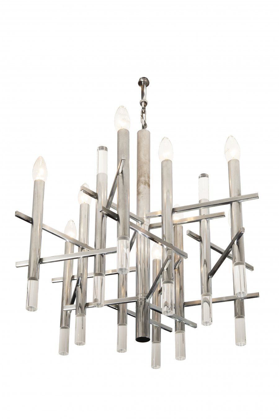 TWO DESIGN CHANDELIERS