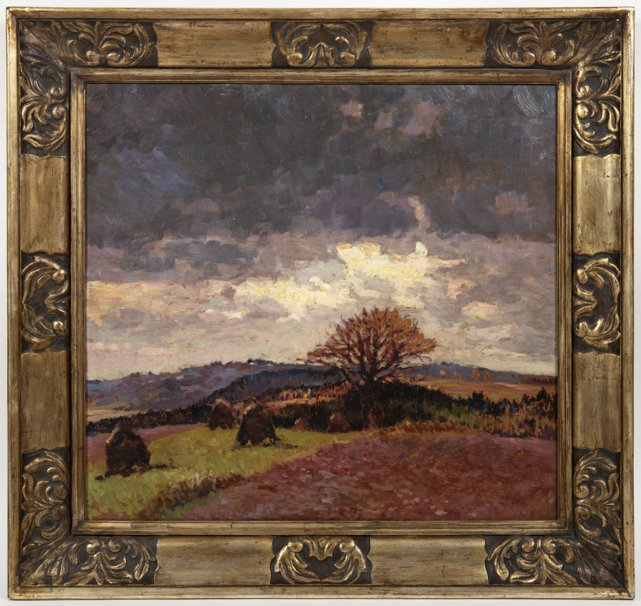 LANDSCAPE WITH A CLOUDY SKY