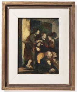 PAIRED PAINTINGS - IN A THEATRE