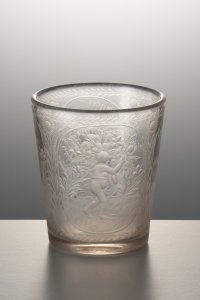 ALLEGORICAL BAROQUE GLASS