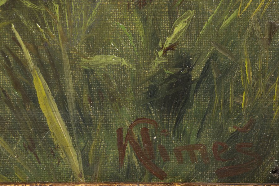 OLD MAN WITH A TOBACCO BOX