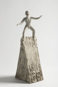 FIGURATIVE SCULPTURE OF A MIME