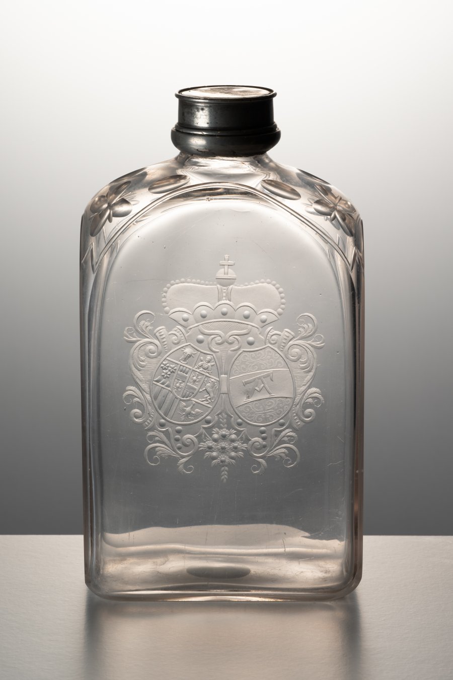 HERALDIC FLASK